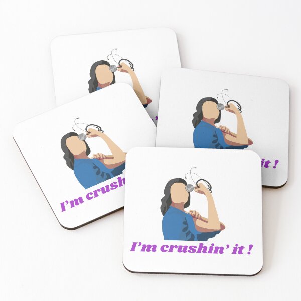 Item preview, I'm crushin' it! - Women Nurses designed and sold by kashrecreative.