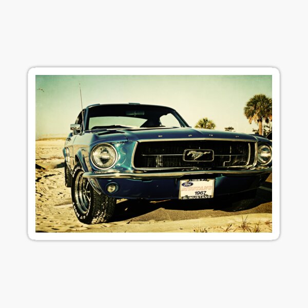 1967 Mustang Sticker