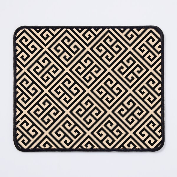 Item preview, Meandros - Greek meander black and beige design. designed and sold by angelisart.