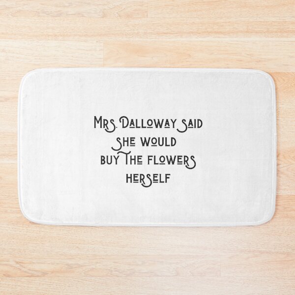 Item preview, Mrs. Dalloway said she would buy the flowers herself designed and sold by EnlightParis.