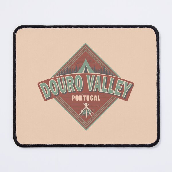 Item preview, Douro Valley Portugal Vintage Camping Design designed and sold by CynthiaGraphics.
