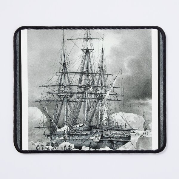 Item preview, The Astrolabe Stuck In Sea Ice by Louis Le Breton Remastered Xzendor7 Classical Art Old Masters Reproductions designed and sold by Xzendor7 Digital Art Creations.