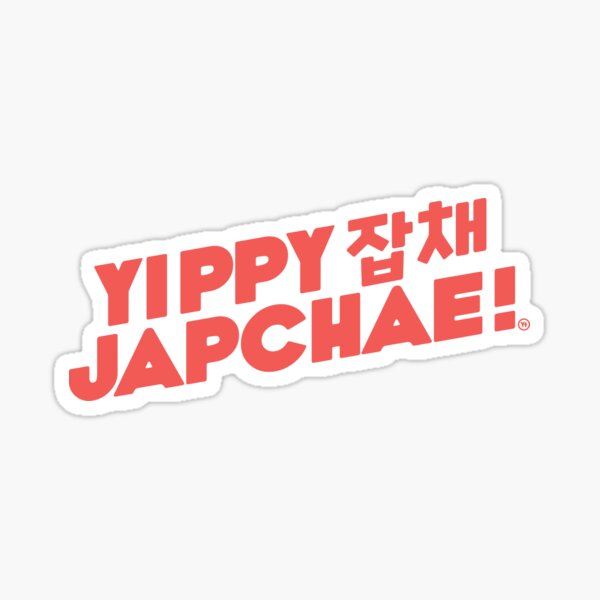 Yippy Japchae! Sticker