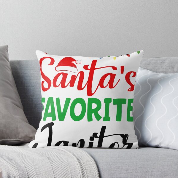 Item preview, Santa's Favorite Janitor designed and sold by Bendthetrend.