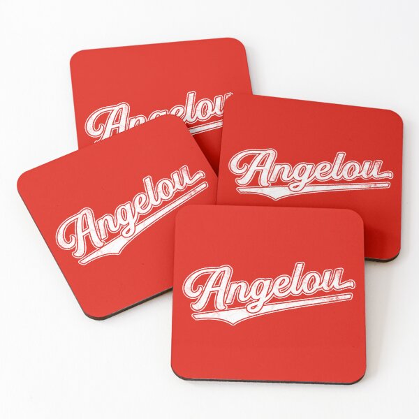 Item preview, TEAM Angelou - Maya Angelou Hero Women Writer BLM designed and sold by thedesigngarden.