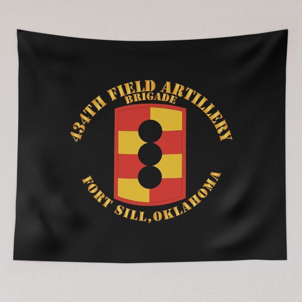 Item preview, Army - 434th Field Artillery Brigade w SSI - Fort Sill OK designed and sold by Military Insignia Products.