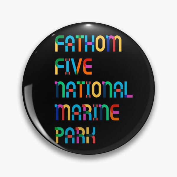 Item preview, Colorful Vintage I Love Fathom Five National Marine Park, Travel Ontario Canada designed and sold by Travalex.