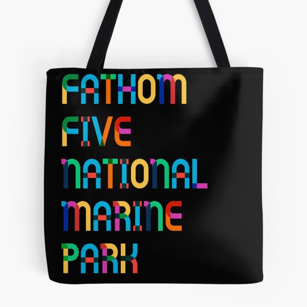 Item preview, Colorful Vintage I Love Fathom Five National Marine Park, Travel Ontario Canada designed and sold by Travalex.