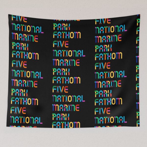 Item preview, Colorful Vintage I Love Fathom Five National Marine Park, Travel Ontario Canada designed and sold by Travalex.