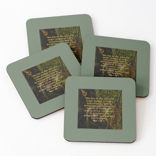 Item preview, Mozart Quote #19 random historical mundane saying designed and sold by Cat of Quotes.
