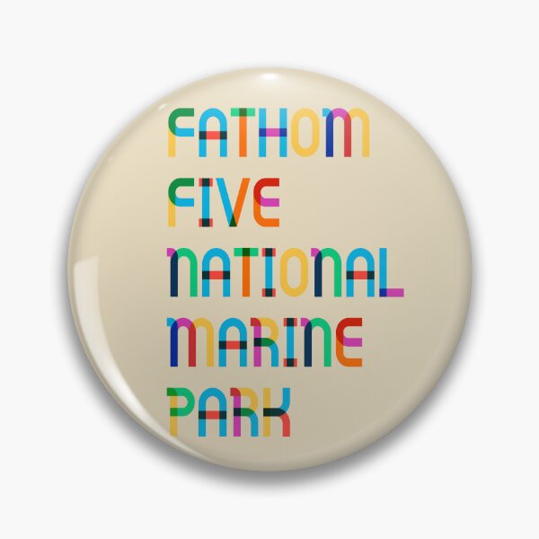 Item preview, Colorful Vintage I Love Fathom Five National Marine Park, Travel Ontario Canada designed and sold by Travalex.
