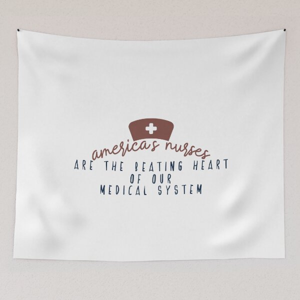 Item preview, America’s nurses are the beating heart of our medical system designed and sold by Badrart.