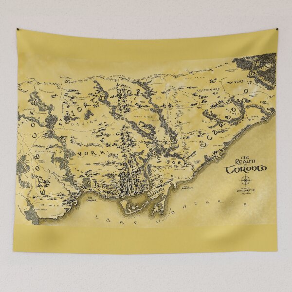 Item preview, The Realm of Toronto designed and sold by Limebylimeart.