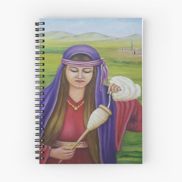 Item preview, kurdish rural girl designed and sold by KurdishShops.