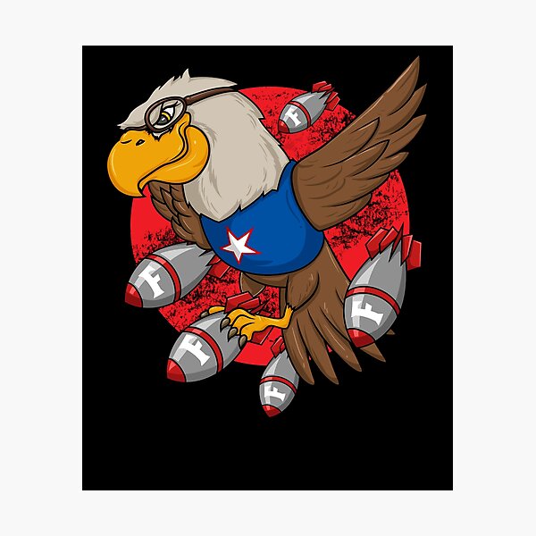 Item preview, F Bomb World War 2 Style Military Patch Drop F Bombs Gear designed and sold by DynamicDesign.