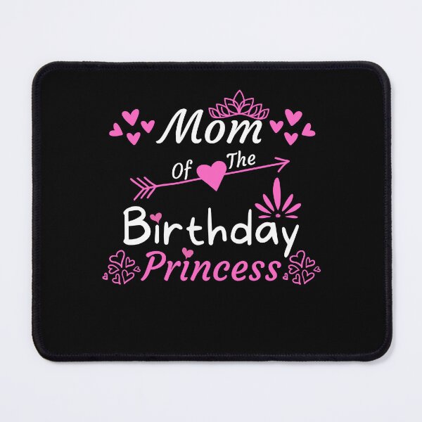 Item preview, Funny Mom Of The Birthday Princess Heart Mommy Mother Day, Cute Birthday Outfits Men Women Girls Gift designed and sold by Rachiirt.