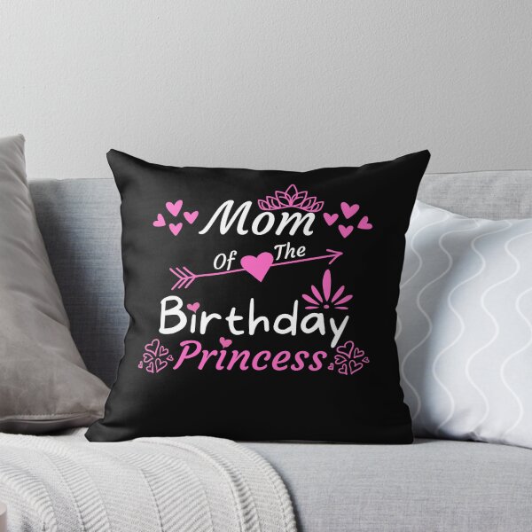 Item preview, Funny Mom Of The Birthday Princess Heart Mommy Mother Day, Cute Birthday Outfits Men Women Girls Gift designed and sold by Rachiirt.