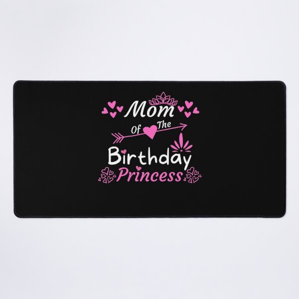 Item preview, Funny Mom Of The Birthday Princess Heart Mommy Mother Day, Cute Birthday Outfits Men Women Girls Gift designed and sold by Rachiirt.