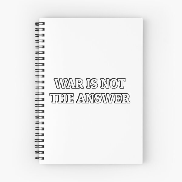 Item preview, War Is Not The Answer  - stop the violence designed and sold by Inspirationmotivation.