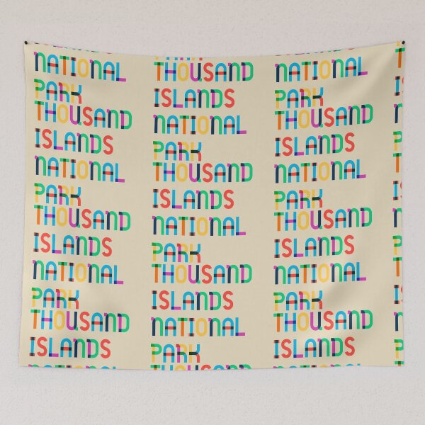 Item preview, Colorful Vintage I Love Thousand Islands National Park, Travel Ontario Canada designed and sold by Travalex.