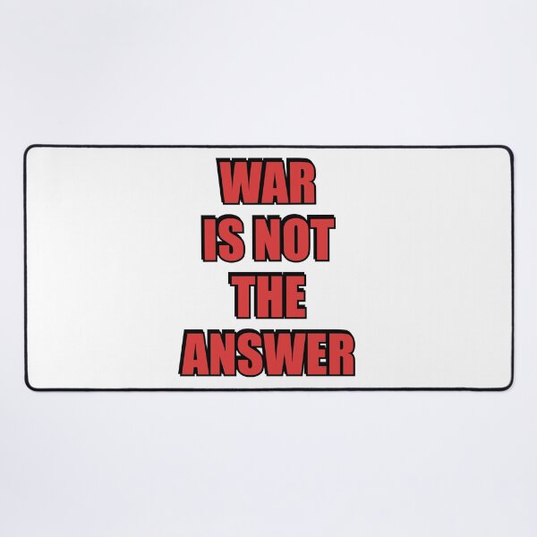Item preview, War Is Not The Answer designed and sold by Inspirationmotivation.