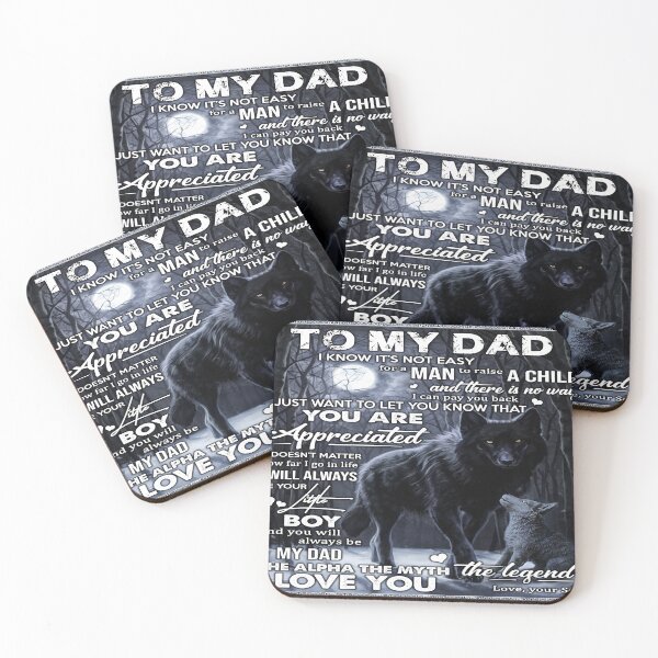 Item preview, To my dad I know It's not easy for a man to raise a child and there is no way I can pay you back designed and sold by christinecather.