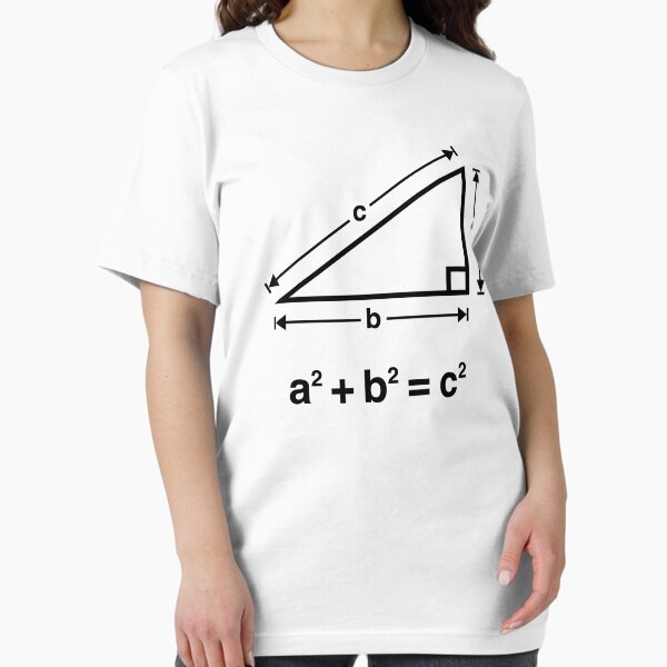 Item preview, Pythagorean Theorem (Mathematics / Black) designed and sold by MrFaulbaum.