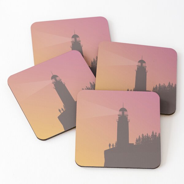 Item preview, Life is Strange - Arcadia Bay Lighthouse with Chloe & Max designed and sold by consumerofpasta.