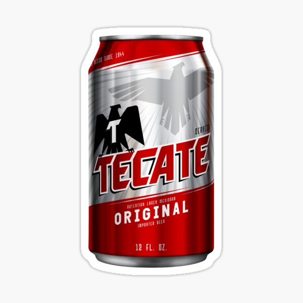 9'' 12'' or 14'' Tecate Light Beer American Drink Car Bumper Sticker Decal 