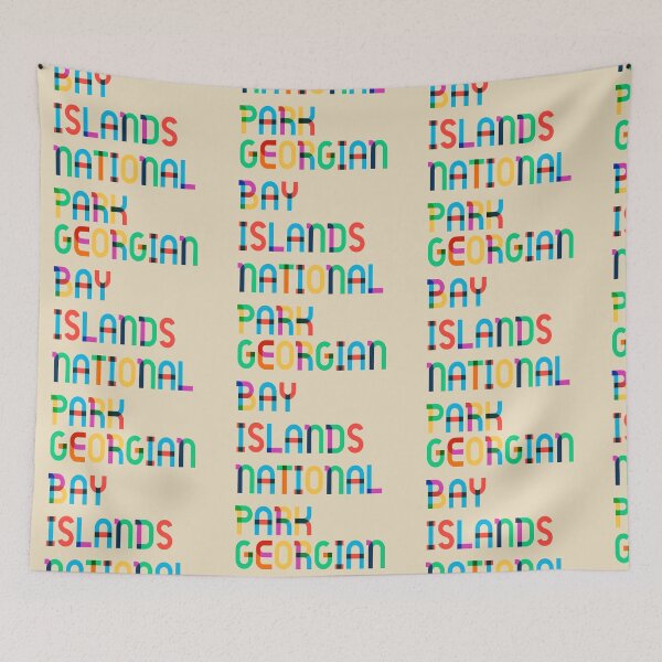 Item preview, Colorful Vintage I Love Georgian Bay Islands National Park, Travel Ontario Canada designed and sold by Travalex.