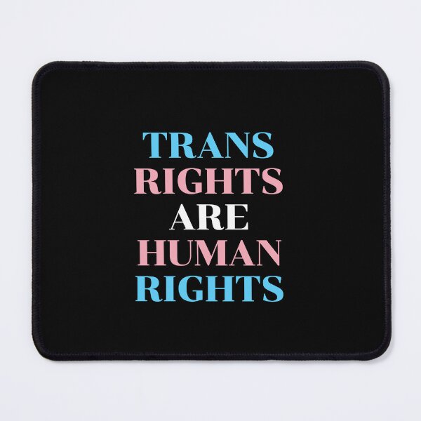 Item preview, Trans Rights Are Human Rights - Trans Flag Colors designed and sold by Inspirationmotivation.