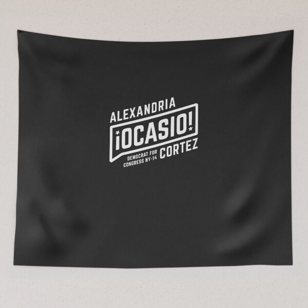 Item preview, Alexandria Ocasio Cortez Essential T-Shirt designed and sold by JonasBorrey.
