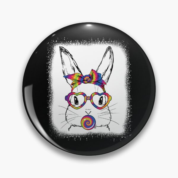 Item preview, Hippie Bunny Pop Bubble Gum Easter Costume Cute Heart Glass Gift designed and sold by Master Jay.