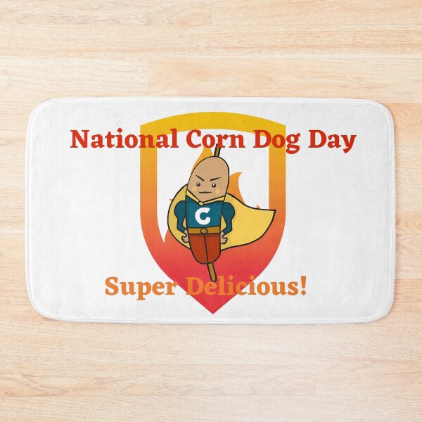 Item preview, National Corn Dog Day designed and sold by SolSel ⭐⭐⭐⭐⭐.