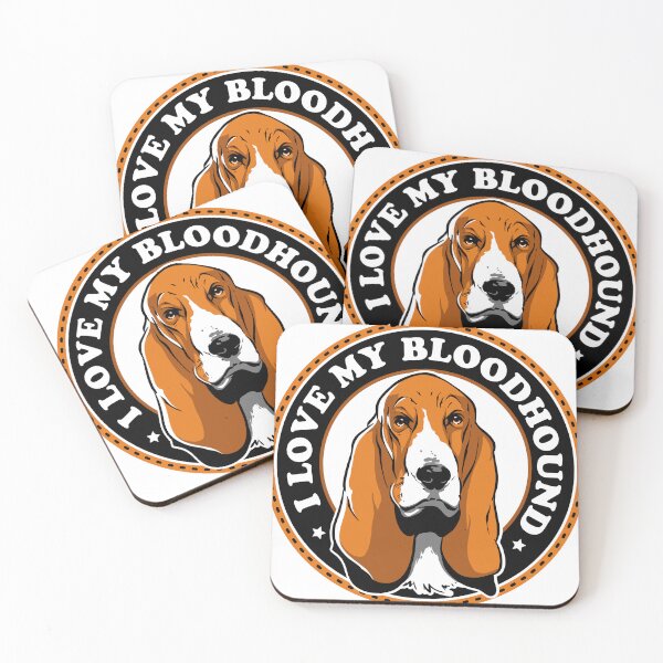 Artikelvorschau, Ich liebe meinen Bloodhound-Hund entworfen und verkauft von jofredo.