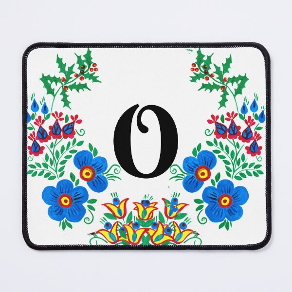 Item preview, letra O con flores designed and sold by Elyora.