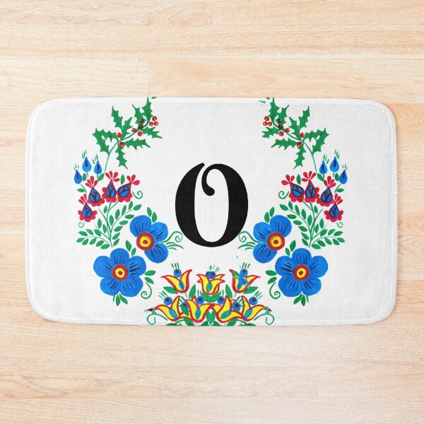 Item preview, letra O con flores designed and sold by Elyora.