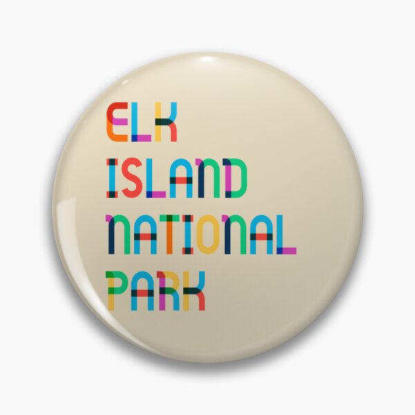 Item preview, Colorful Vintage I Love Elk Island National Park, Travel Alberta Canada designed and sold by Travalex.