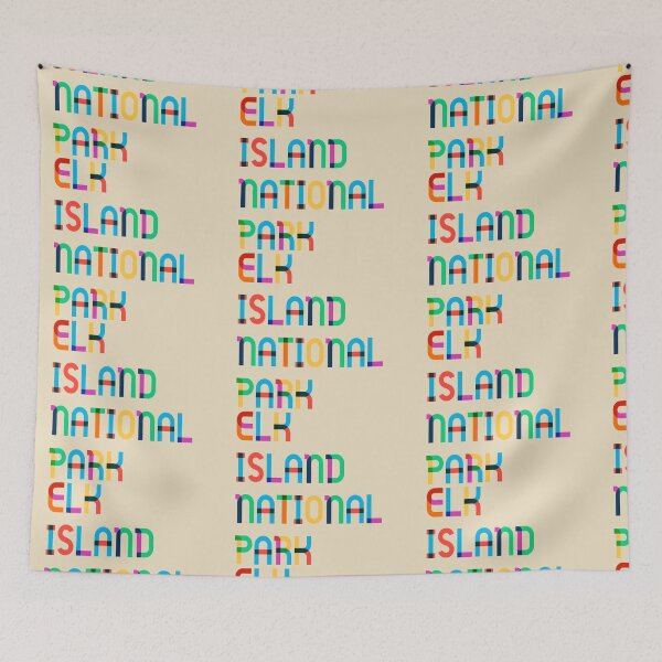Item preview, Colorful Vintage I Love Elk Island National Park, Travel Alberta Canada designed and sold by Travalex.