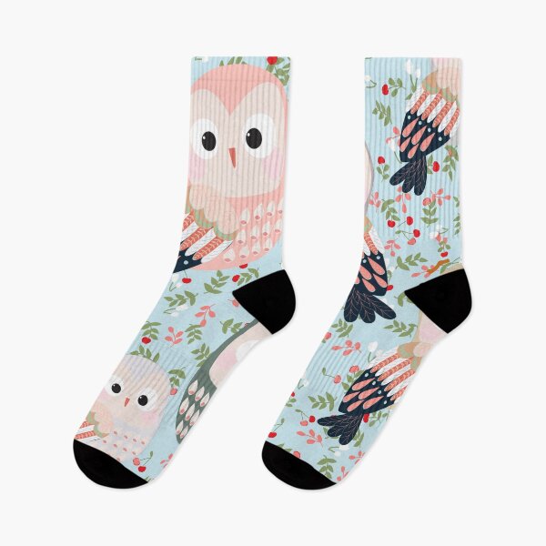 Item preview, Colorful Sweet Owls Adult Cloth Face Mask designed and sold by blackcowgirls.