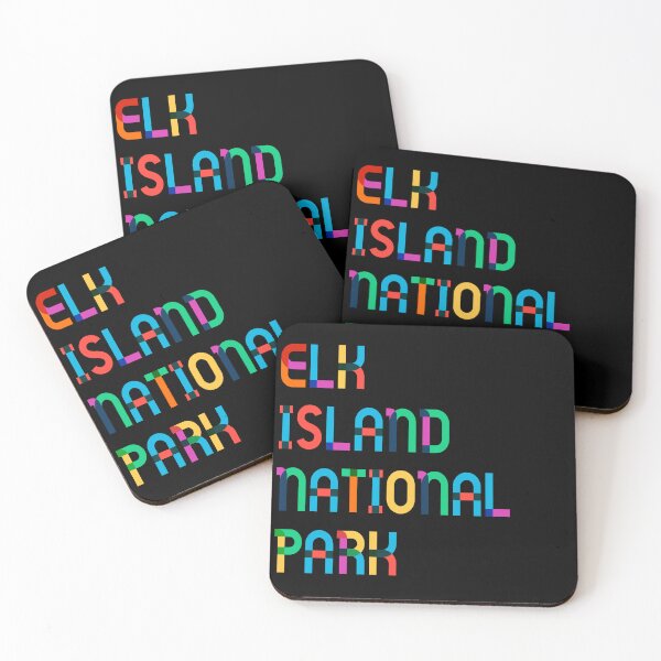 Item preview, Colorful Vintage I Love Elk Island National Park, Travel Alberta Canada designed and sold by Travalex.