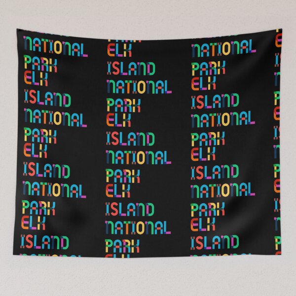 Item preview, Colorful Vintage I Love Elk Island National Park, Travel Alberta Canada designed and sold by Travalex.