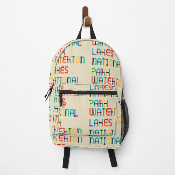 Item preview, Colorful Vintage I Love Waterton Lakes National Park, Travel Alberta Canada designed and sold by Travalex.