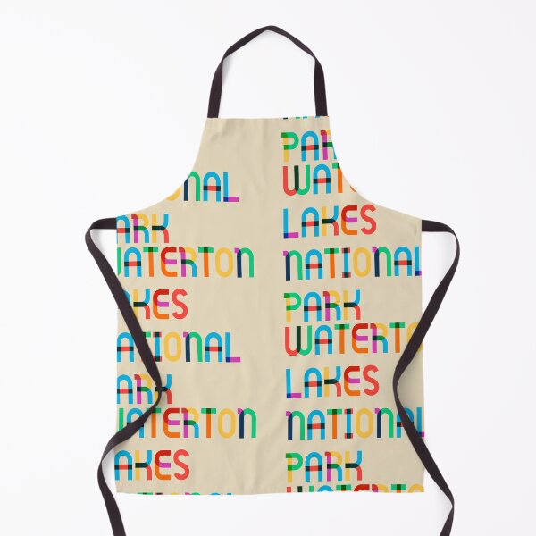 Item preview, Colorful Vintage I Love Waterton Lakes National Park, Travel Alberta Canada designed and sold by Travalex.