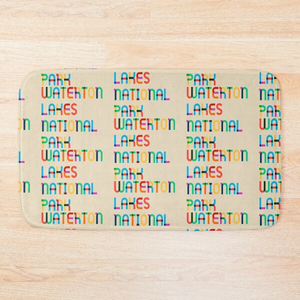 Item preview, Colorful Vintage I Love Waterton Lakes National Park, Travel Alberta Canada designed and sold by Travalex.