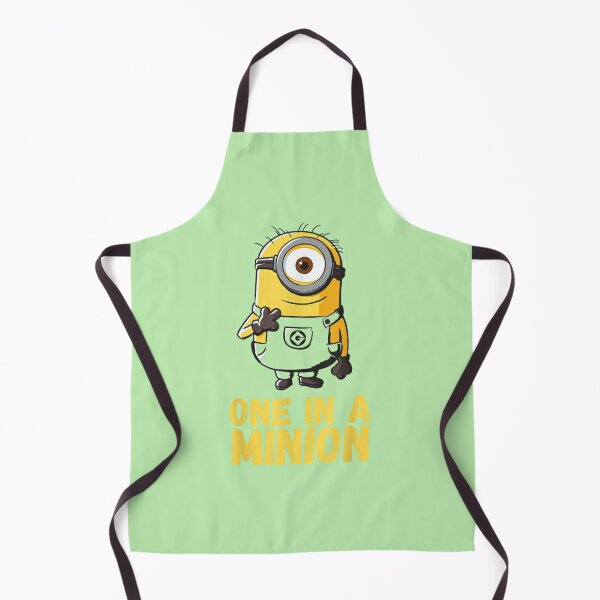  One In A Minion Graphic Apron