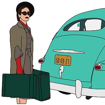 Artwork thumbnail, Mildred Ratched by Stickersbytrin :)