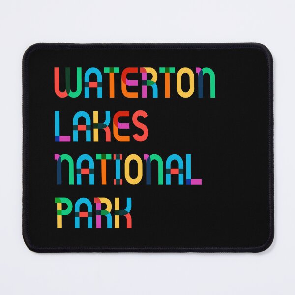 Item preview, Colorful Vintage I Love Waterton Lakes National Park, Travel Alberta Canada designed and sold by Travalex.