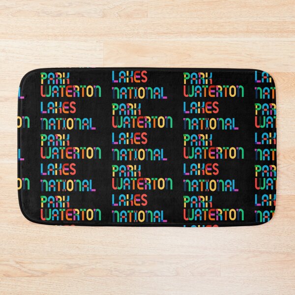 Item preview, Colorful Vintage I Love Waterton Lakes National Park, Travel Alberta Canada designed and sold by Travalex.