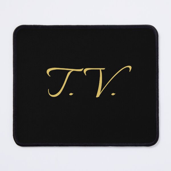 Item preview, TV Initials | Gold Lettering | Personalised Gifts designed and sold by Avo And Sriracha.